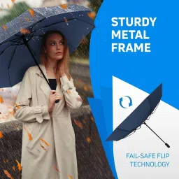 dwiza enterprise Automatic Windproof Open & Close Large Travel Umbrella with Wind Vent Umbrella image 3