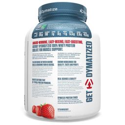 Dymatize ISO100 Whey Protein Isolate, 5 lb Strawberry image 2
