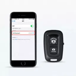 Huntindia Universal Camera Stick Shutter Bluetooth Selfie/Picture Clicker Shutter Remote Camera Remote Control image 5