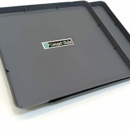 smart slide PVC Tray (10 X 10 Inches) / Serving Tray/Platter Tray/Draining Tray/Sink Tray Tray-picture-20