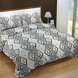 170 TC Cotton Double Printed Flat Bedsheet-image-52