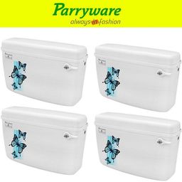 parryware Glamour economy Single Flush Cistern set of 4 pic 147 Side Handle Flush Tank-picture-48