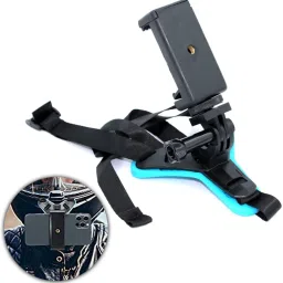 Helmet Strap Camera Mount Bike Mobile Holder-image-93
