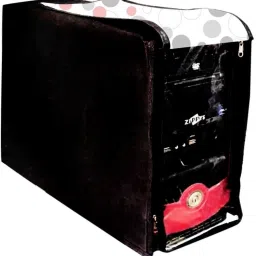 RS Creations PC Computer Cover Full Set for 19 inch Computer Monitor, Keybord (8*18 Inch) and CPU (7.5*18*16 Inch)- CC-19-IN-WHITE_P1 image 5