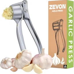 Garlic Crusher Stainless Steel Hand Garlic Press for Kitchen Garlic Press-picture-17