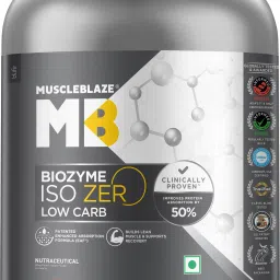 Biozyme Iso-Zero, Low Carb Isolate, 26.4g Per Scoop Whey Protein-11