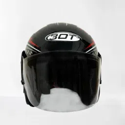 Half Face Helmet_ISI certified_Black23 Motorbike Helmet-image-68