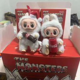 Coca-Cola Bunny Vinyl Toy Labubu | Kawaii Surprise Collectible Pack - 17 cm-image-92