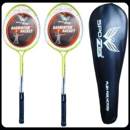 SP-201 Badminton Racket Set WITH Full Cover KIT-8 Badminton Kit-image-68