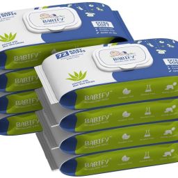 Premium Baby Wipes Soft Cleansing Baby Wipes with Aloe Vera and Coconut Oil-12