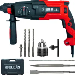 RH26-82 Rotary Hammer Drill, 850W, 3J Impact Energy, SDS Plus, 0-900 RPM, 4000 BPM, 26mm Concrete, 68mm Masonry, 3.5Kg, 220V~50Hz,Heavy Duty Drill Machine Rotary Hammer Drill-17