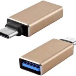 TECHGEAR USB to Type-C OTG Cable Male-Female Adapter Compatible with All C Type Supported USB Adapter image 2
