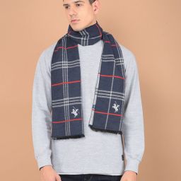 CANTABIL Checkered Men Muffler-image-4