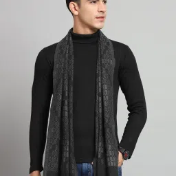 Ravaiyaa - Attitude Is Everything Geometric Print Men Muffler-image-59