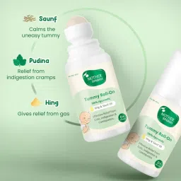 mother sparsh Tummy roll on for Colic Relief and Digestion with Hing and saunf, 100% ayurvedic 40ml image 3