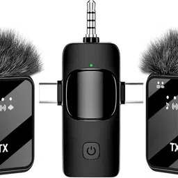 inner Wireless Lavalier Microphone Type C With Wind Sleeve For Youtuber,vlogging Microphone-picture-8