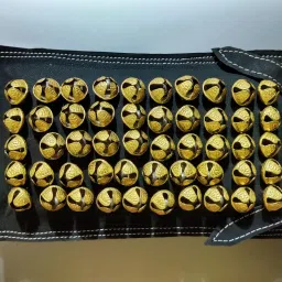 Premium brass Ghungroo leather pad 100 bells Ghungroo Bells-picture-27