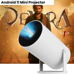 SACRO Smart Projector for Home 4K Support Rotabable Design withApp Netflix,YouTubeY96 (4500 lm / 1 Speaker / Wireless / Remote Controller) Portable Projector-image-38