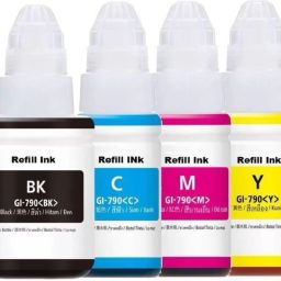 ZOKIO G1000 Black + Tri Color Combo Pack Ink Bottle-26