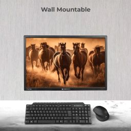 ZEBRONICS 55.88 cm (22 inch) HD+ LED Backlit VA Panel with Dual Input HDMI & VGA, 16:10 Aspect ratio, 16.7M Colors, 2000000:1 Contrast Ratio (Dynamic), 250 nits Brightness (max) Wall Mountable Monitor (ZEB EA122) image 4