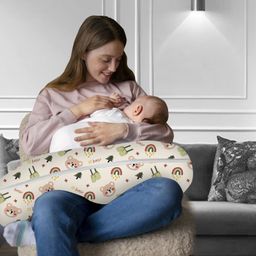 toyafox Baby Feeding Pillow for Newborn | Nursing Support Breastfeeding Pillow-picture-21