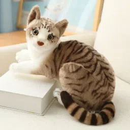 Cat Soft Stuffed Plush Animal Toy for Kids and Birthday Gift Toys- 34 cm-picture-20