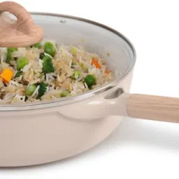 Carote Ceramic Saute Pan Saute Pan 28 cm diameter with Lid 2.8 L capacity-image-57