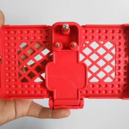 RISHIKA ENTERPRISES RE- Mobile holder-Sticky Charging Pad Red color-09 Charging Pad-image-42