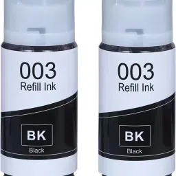 tequo 003/001 Ink Compatible For Epson L3100 L3110 L3150 L1110 L4150 L6170 L4160 L6190 Black - Twin Pack Ink Bottle-4