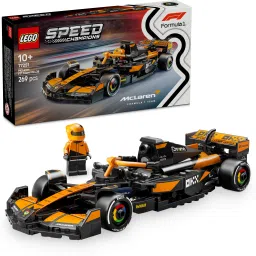 Speed Champions McLaren F1 Team MCL38 Race Car Vehicle Set 77251(269 Blocks)-2