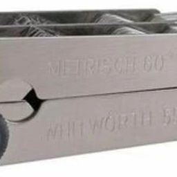 Screw Pitch Gauge 4 TO 62 TPI 0.25 to 6.0 mm Radius Gauge-16