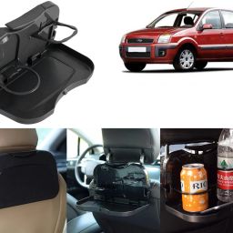 FTB447-Multi-Functional Fordable Car Headrest Seat Back Food Tray, Dining Table Cup Holder Tray Table-image-19