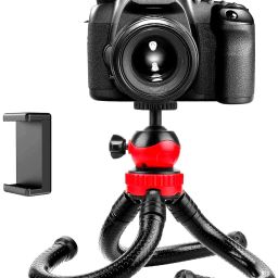 SURYAKUSH Best Buy 12inch professional tripod with clip holder DSLR Tripod Kit Monopod Kit, Tripod Kit, Tripod Ball Head-3