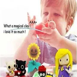 amb Two Set Of Play And Learn Clay For Kids ( MULTICOLOR) image 3
