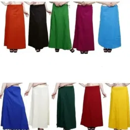 Maa vaishno collection Petticoat for women [5PCs of Combo] Pure Cotton Petticoat-image-7