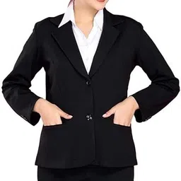 naida Women Solid Single Breasted Casual, Festive, Formal, Party, Sports, Wedding, Lounge Wear Blazer-picture-23