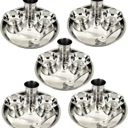Pack of 25 Stainless Steel Dinner Set-image-44