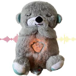 Teddy Bear Sleep Buddy - Breathing Movements & Music, Plush Slumber Teddy - 5 mm-image-41