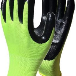 Safety Work Gloves Nitrile Coated for Mens and Women Working Gloves with Grip K6 Nylon Safety Gloves-image-66