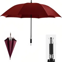 Edtepy Big Umbrella , UV Protection Auto Open Golf Umbrella Big Size for 2-4 Men Translucent Reflector Umbrella-picture-39