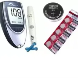 Blood Sugar Glucose checking machine With 10 lacets (Without Strips) Dr.Morepen Glucometer-68