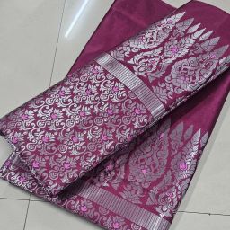 Woven Mekhela Chador Pure Silk Saree-image-97