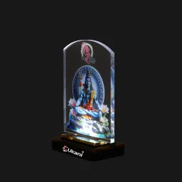 ukani UV Print USB SHIVJI Lamp for Car/Office/Desktop/Table Top Table Lamp image 4