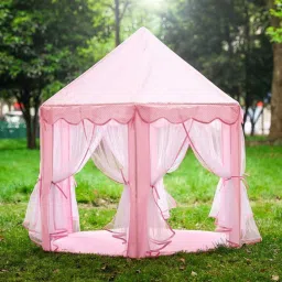 Princess Castle Tent House For Kids ( Random Colour)-image-9