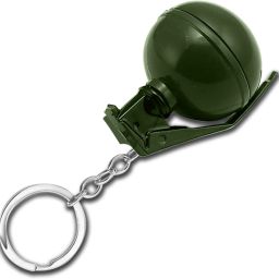 Stainless Steel Pocket Size Lighter With Keychain | PUBG Grenade Bomb Design Shaped Lighter Grenade Shaped Cigarette lighter With Key Chain | Perfect for Gifting Purpose - Cigarette Users Pocket Lighter-image-37
