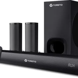 Toreto Harmony Boom 550W Dolby Digital Audio Soundbar Home Theatre with subwoofer 550 W Bluetooth Home Audio Speaker-image-13