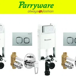 Half Frame Concealed Cistern, with divater body upper espiron set of 2 pic 293 Dual Flush Tank-10