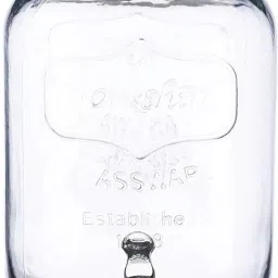Glass Cold Water Mason Jar Dispenser Mason Jar Glass Pitcher with tap Bottled Water Dispenser-image-6