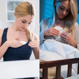 Reusable, Washable, Dry feel Baby Blue Nursing Breast Pad-image-2