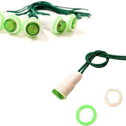 6 Pc Light Indicator Led Bulb green Analog Voltage Tester-13